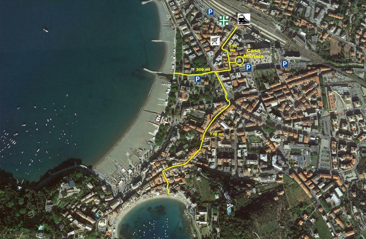 Apartmán Casa Marinin Sestri Levante Exteriér fotografie